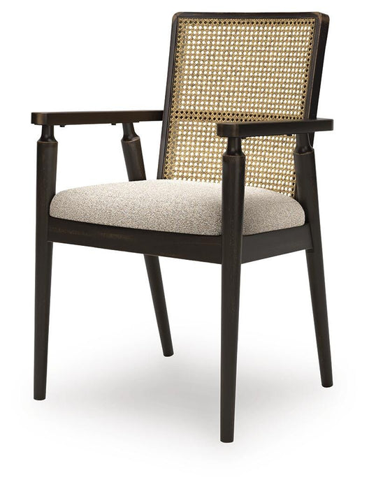 Galliden Dining Arm Chair - MI Hometown Furnishings (MI)*