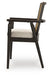 Galliden Dining Arm Chair - MI Hometown Furnishings (MI)*