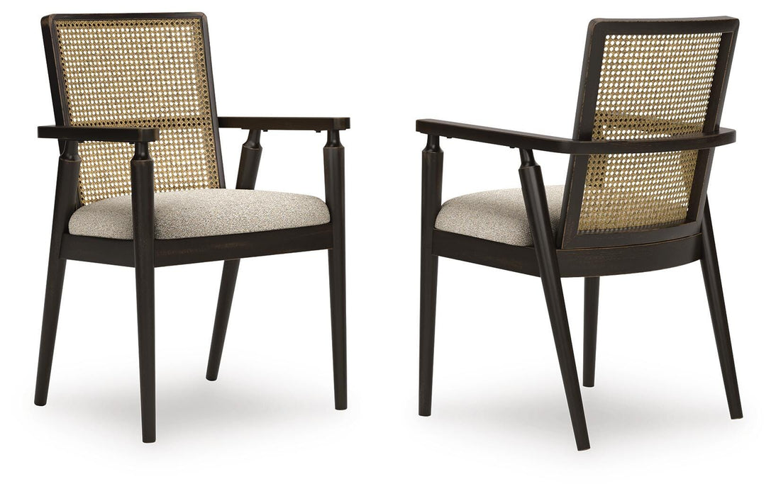 Galliden Dining Arm Chair - MI Hometown Furnishings (MI)*