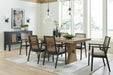Galliden Dining Arm Chair - MI Hometown Furnishings (MI)*