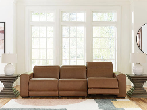 Magic Man Power Reclining Sectional Sofa - MI Hometown Furnishings (MI)*