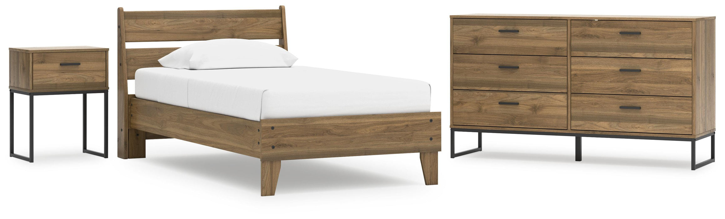 Deanlow Bedroom Package - MI Hometown Furnishings (MI)*