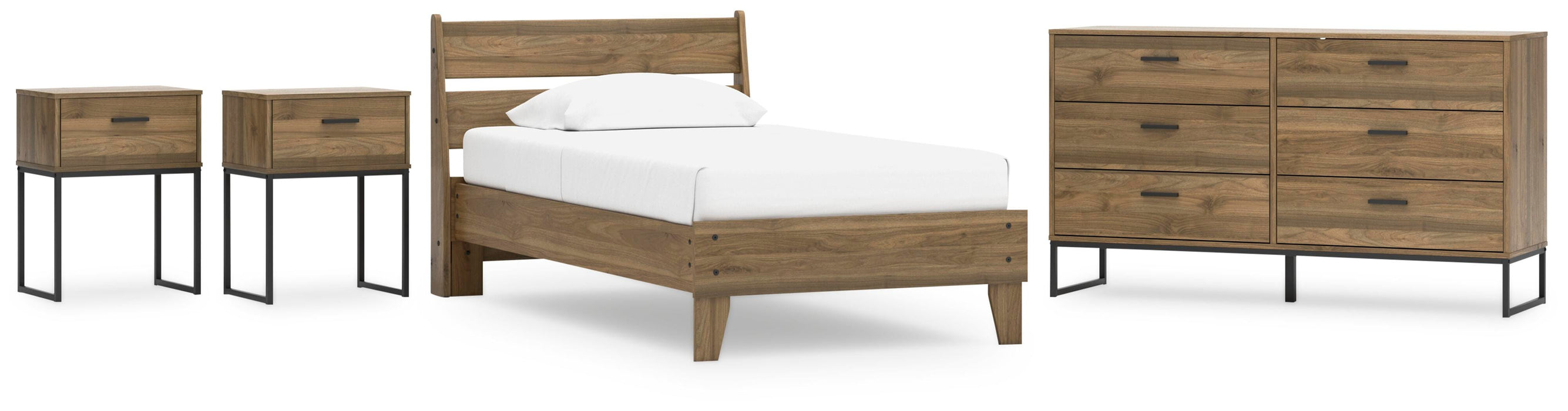 Deanlow Bedroom Package - MI Hometown Furnishings (MI)*