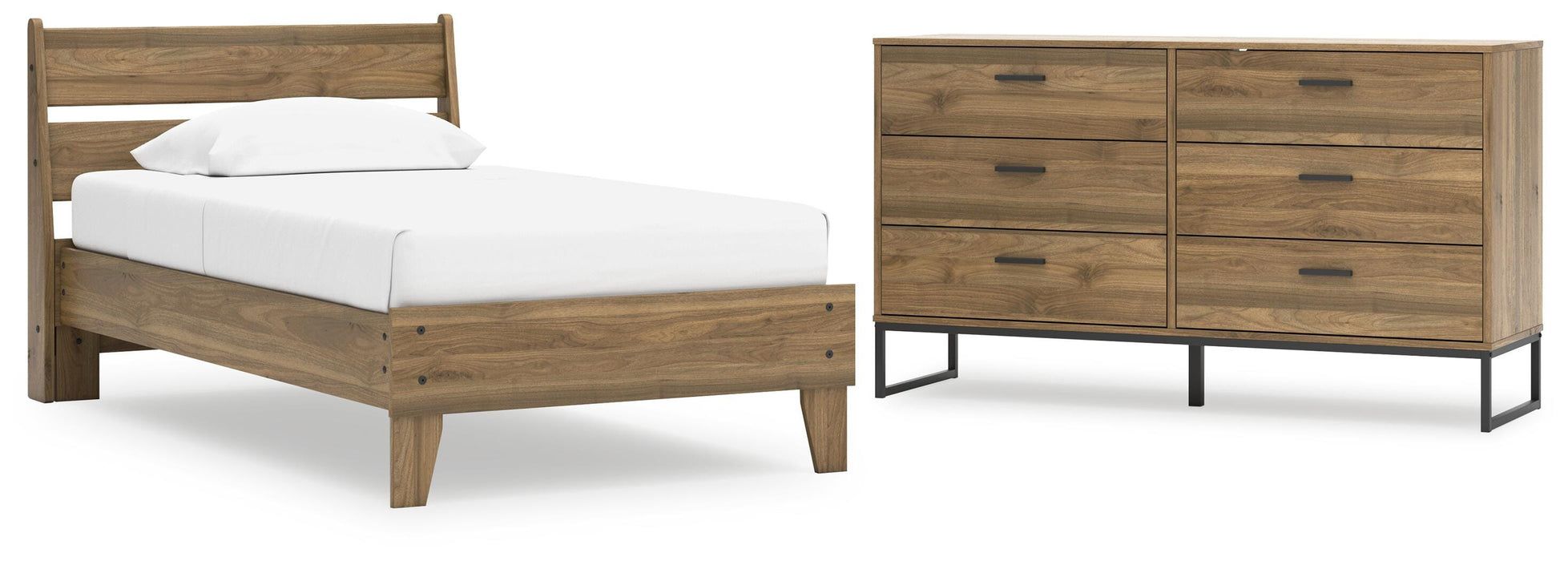 Deanlow Bedroom Package - MI Hometown Furnishings (MI)*