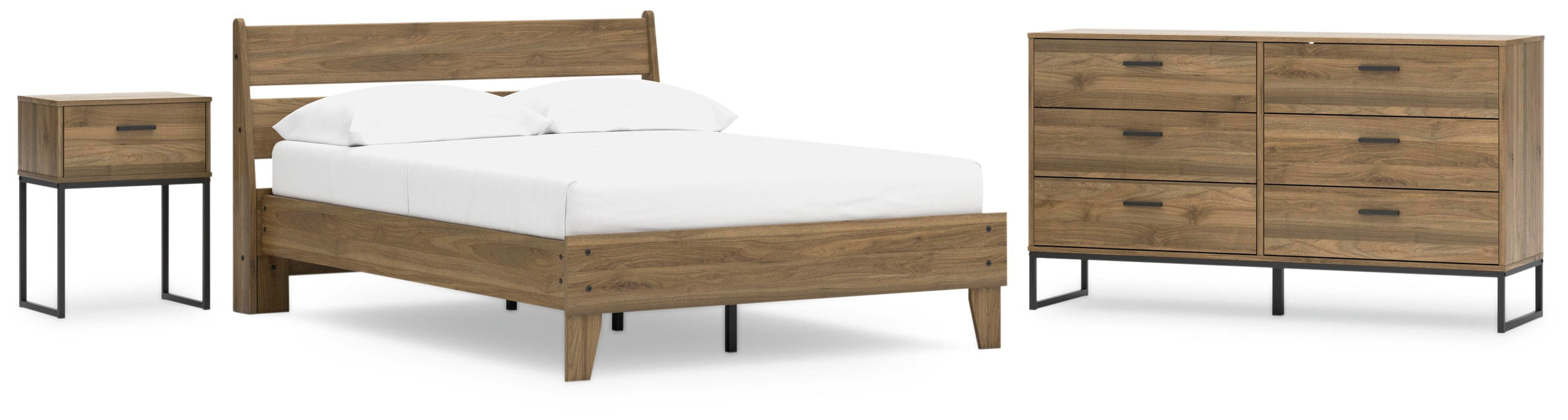 Deanlow Bedroom Package - MI Hometown Furnishings (MI)*