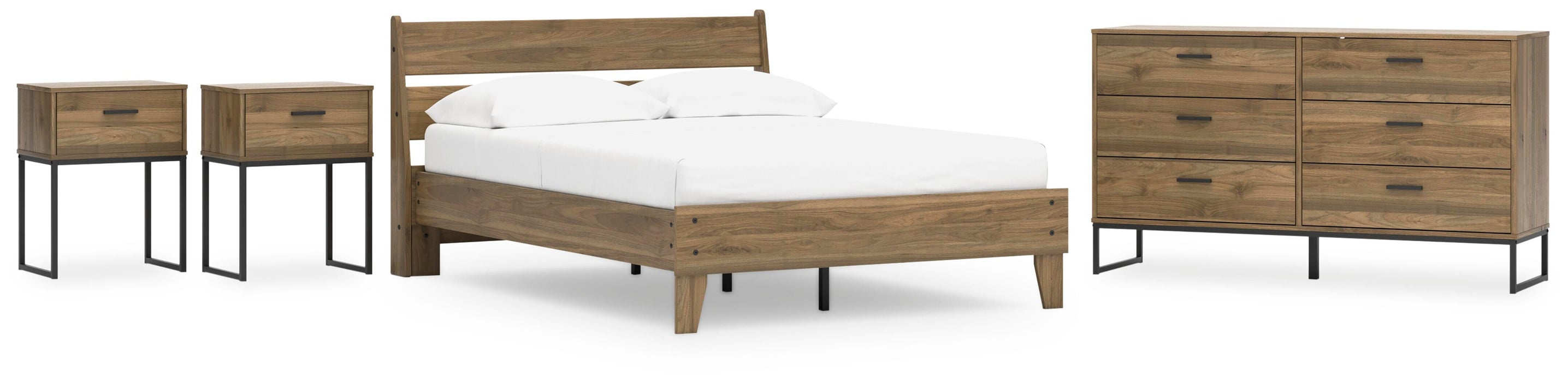 Deanlow Bedroom Package - MI Hometown Furnishings (MI)*
