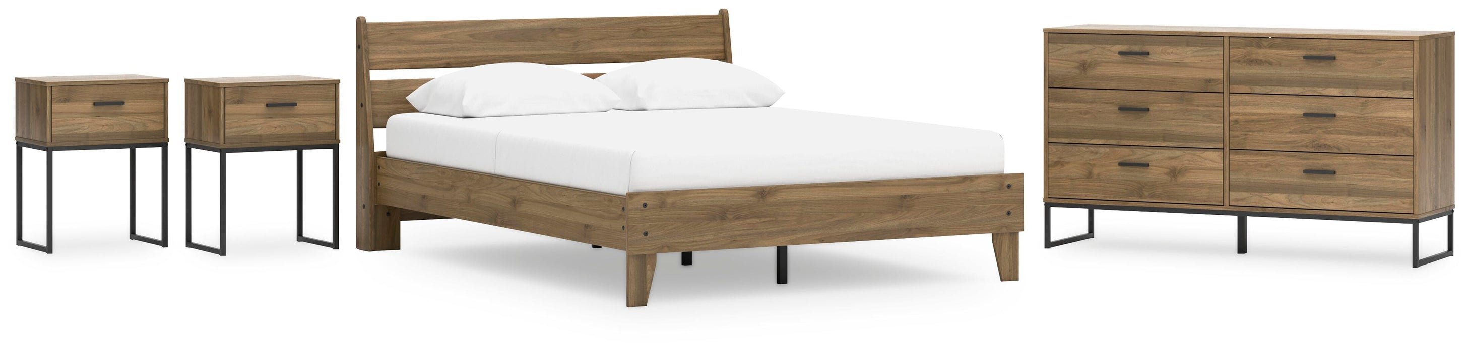 Deanlow Bedroom Package - MI Hometown Furnishings (MI)*