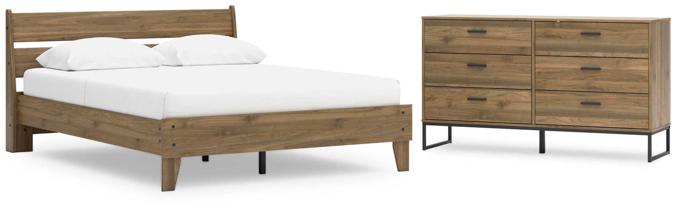 Deanlow Bedroom Package - MI Hometown Furnishings (MI)*
