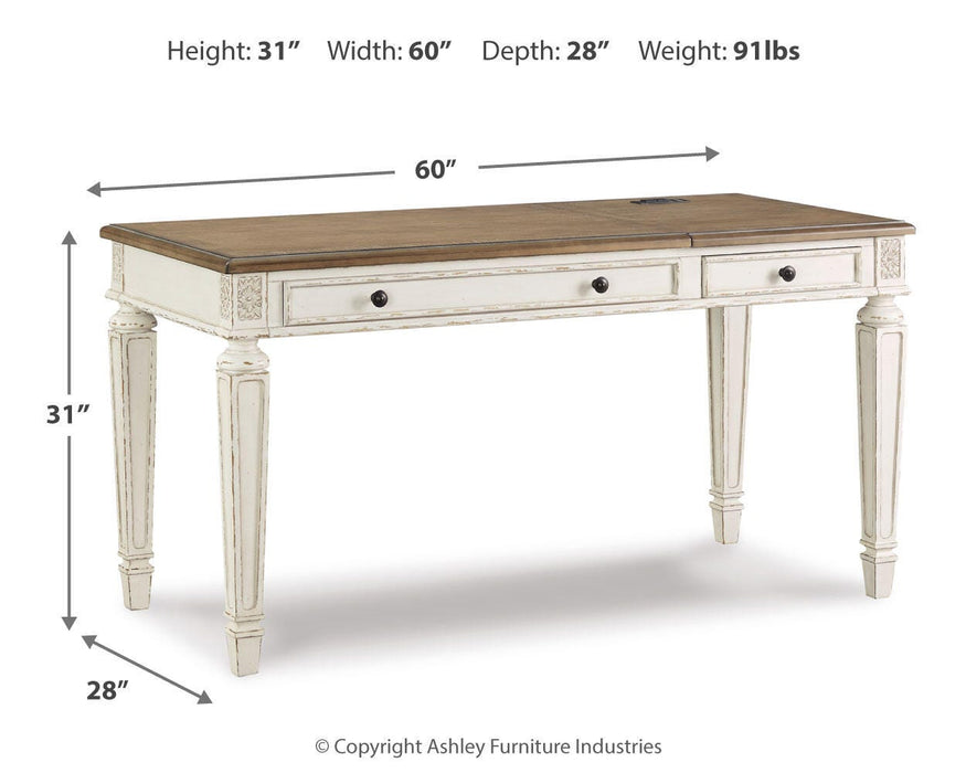 Realyn Home Office Set - MI Hometown Furnishings (MI)*