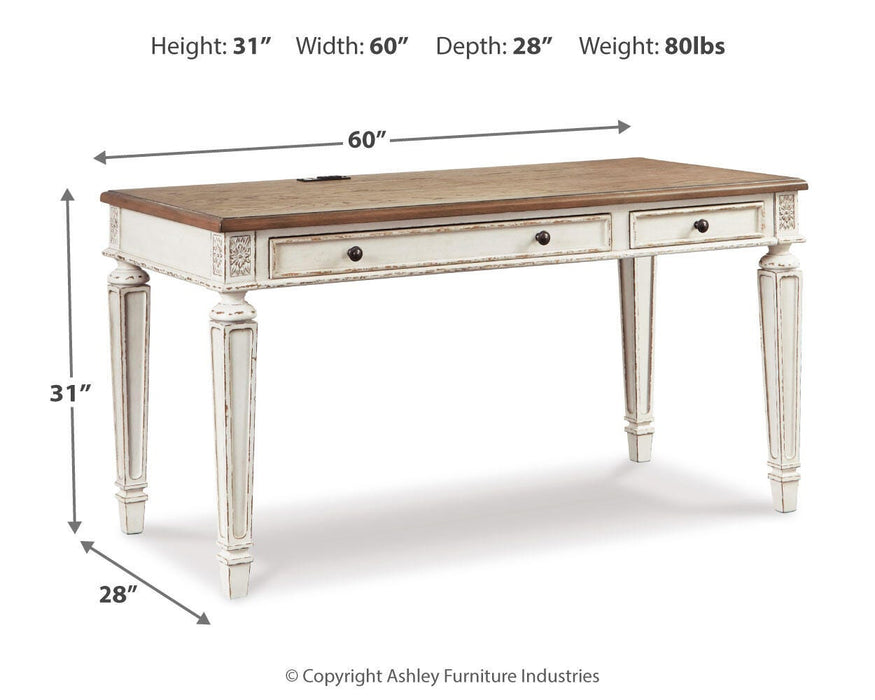 Realyn Home Office Set - MI Hometown Furnishings (MI)*