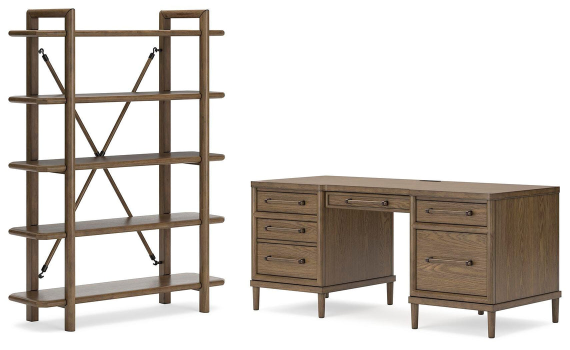 Roanhowe Home Office Set - MI Hometown Furnishings (MI)*