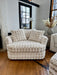 Lovebird Swivel Chair - MI Hometown Furnishings (MI)*