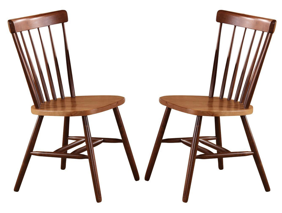 John Thomas Furniture Dining Essentials Copenhagen Side Chair (Set of 2) in Espresso image