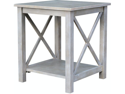 John Thomas Furniture Hampton End Table in Taupe Gray image