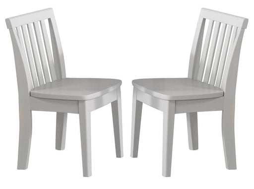 John Thomas Furniture Home Accents Juvenile Chair (Set of 2) in White image