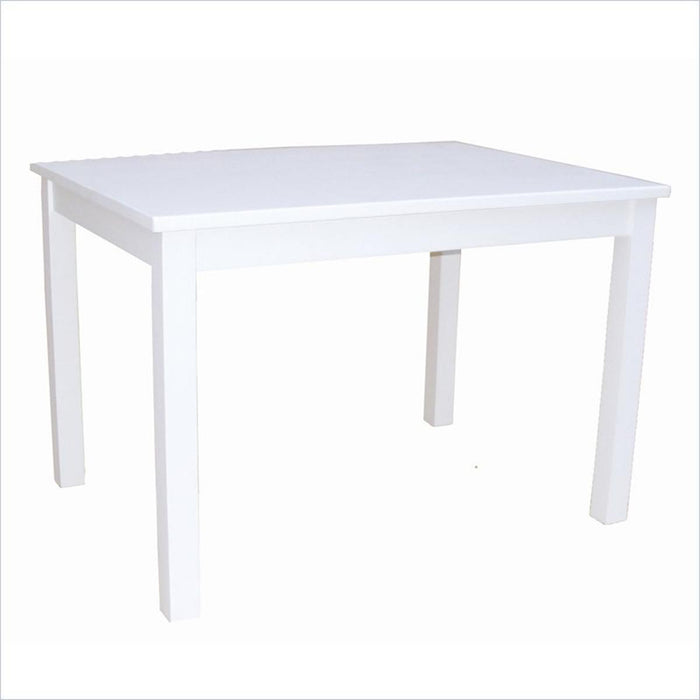 John Thomas Furniture Home Accents Juvenile Table in White