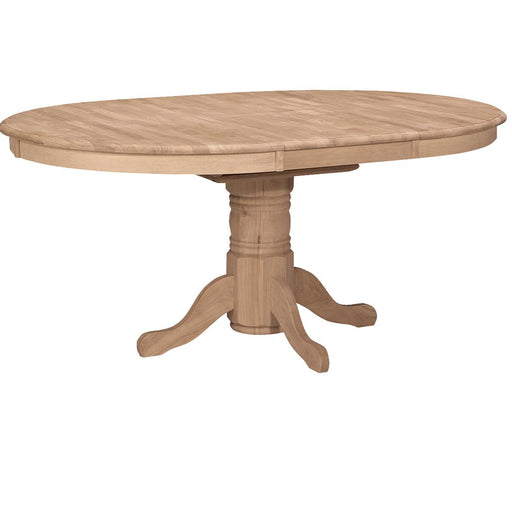 Standard Dining 48" Butterfly Leaf Extension Table Top w/30" H Turned Pedestal image