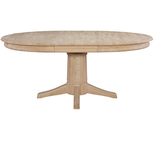 Standard Dining 54" Butterfly Leaf Extension Table Top w/ 30" H Transitional Pedestal image
