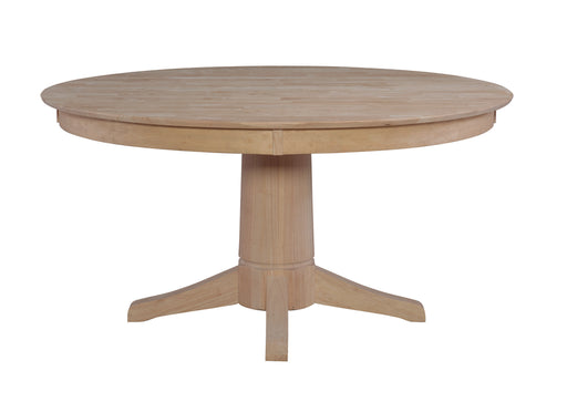 Tables 60''Round Table Top w/30"H Transitional Pedestal image