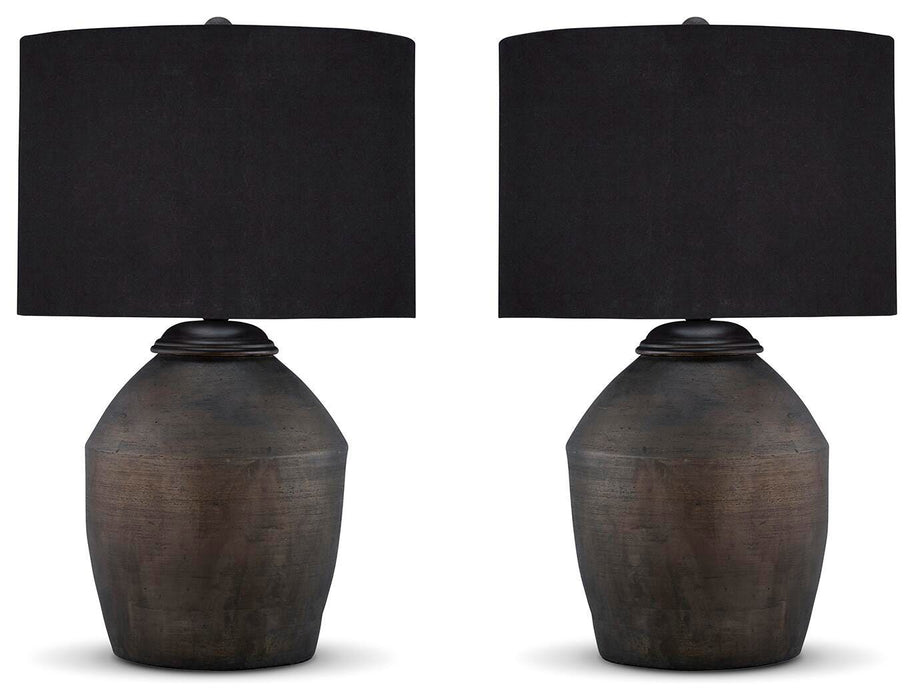 Naareman Lamp Set - MI Hometown Furnishings (MI)*