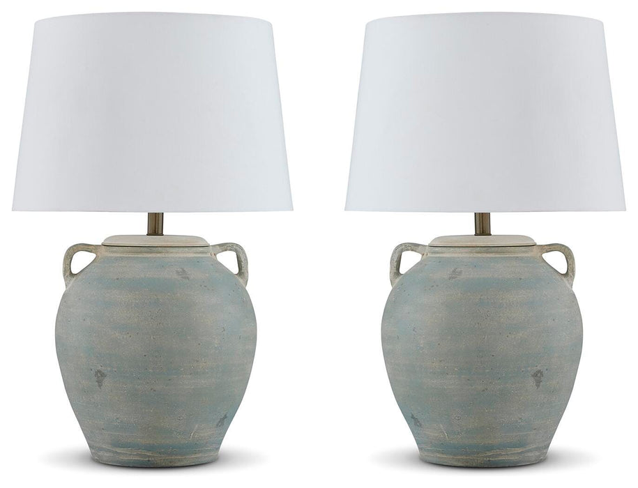 Shawburg Lamp Set - MI Hometown Furnishings (MI)*