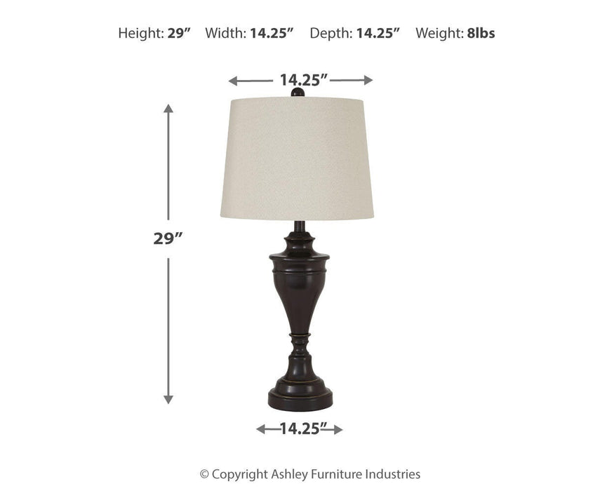 Darlita Table Lamp (Set of 2) - MI Hometown Furnishings (MI)*