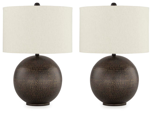 Hambell Lamp Set - MI Hometown Furnishings (MI)*