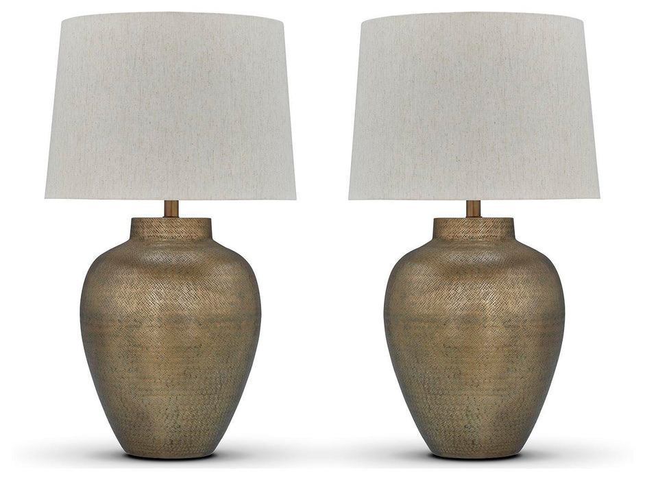 Madney Lamp Set - MI Hometown Furnishings (MI)*