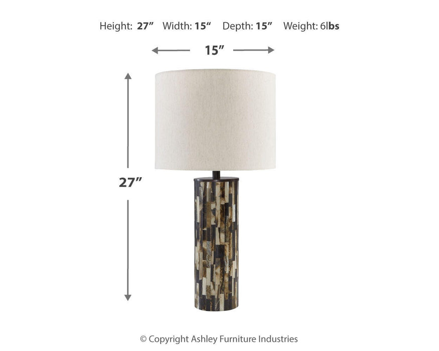 Ellford Lamp Set - MI Hometown Furnishings (MI)*