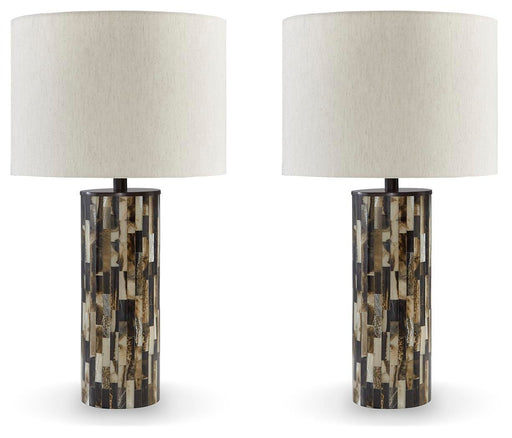 Ellford Lamp Set - MI Hometown Furnishings (MI)*
