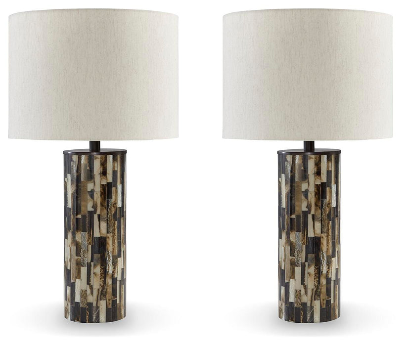 Ellford Lamp Set - MI Hometown Furnishings (MI)*