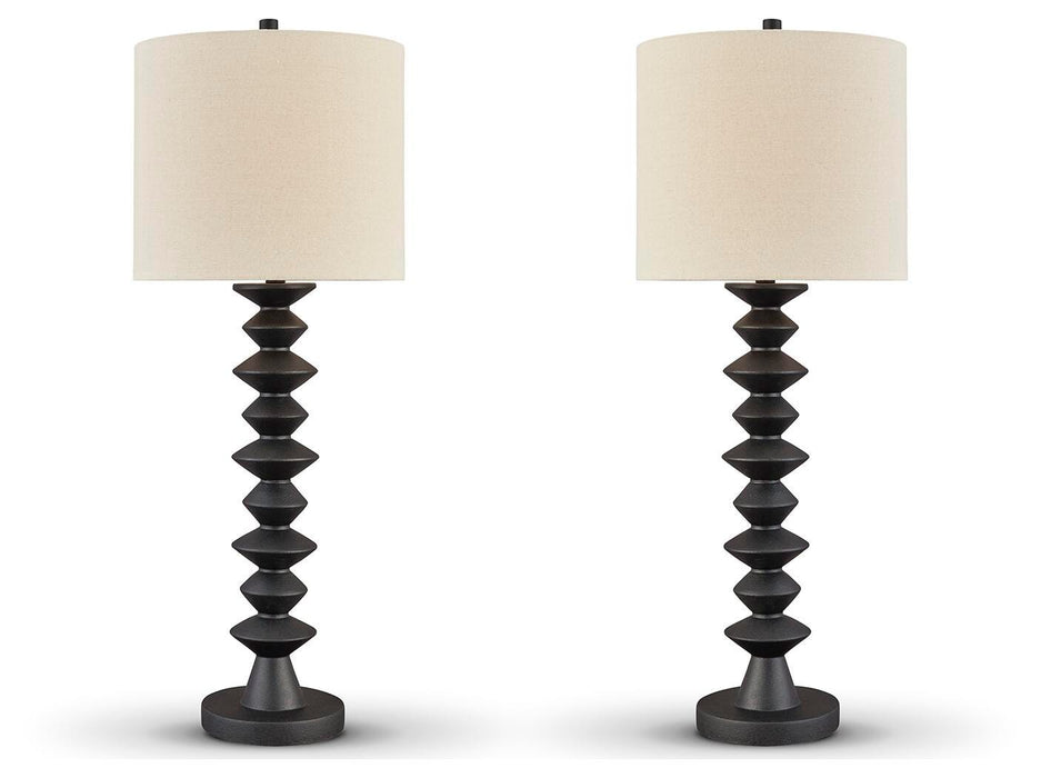 Luanndon Lamp Set - MI Hometown Furnishings (MI)*