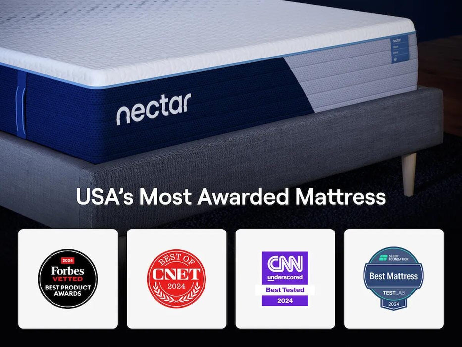 Nectar Classic Hybrid Mattress - MI Hometown Furnishings (MI)*