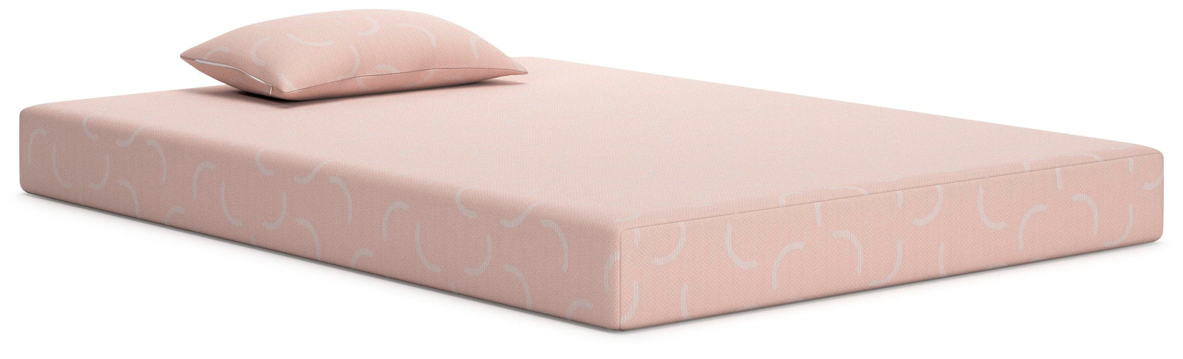 iKidz Coral Mattress and Pillow - MI Hometown Furnishings (MI)*