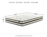 Chime 10 Inch Hybrid Mattress in a Box - MI Hometown Furnishings (MI)*