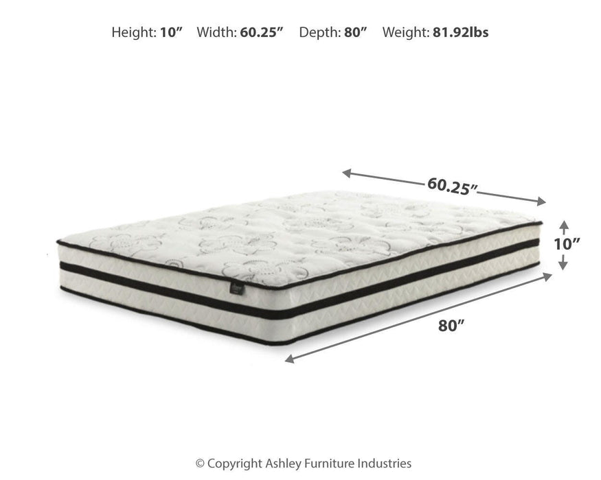 Chime 10 Inch Hybrid Mattress in a Box - MI Hometown Furnishings (MI)*