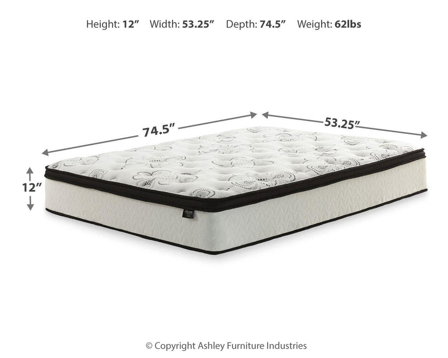 Chime 12 Inch Hybrid Mattress in a Box - MI Hometown Furnishings (MI)*