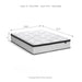 Chime 12 Inch Hybrid Mattress in a Box - MI Hometown Furnishings (MI)*