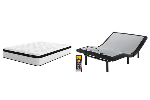 Chime 12 Inch California King Hybrid Mattress Package - MI Hometown Furnishings (MI)*