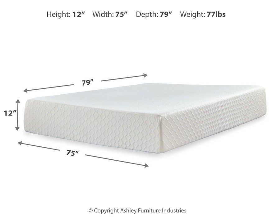 Chime 12 Inch Memory Foam Mattress in a Box - MI Hometown Furnishings (MI)*