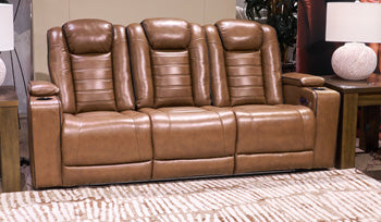 Gruaro Power Reclining Sofa - MI Hometown Furnishings (MI)*