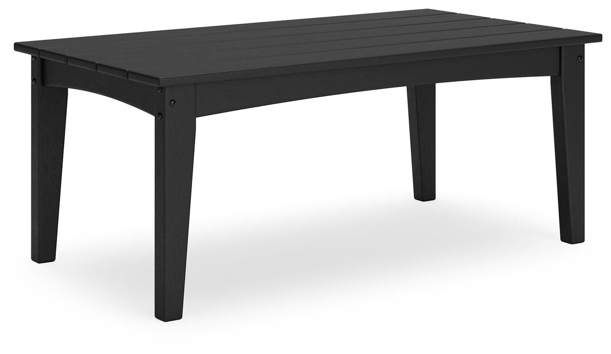 Hyland wave Outdoor Coffee Table - MI Hometown Furnishings (MI)*