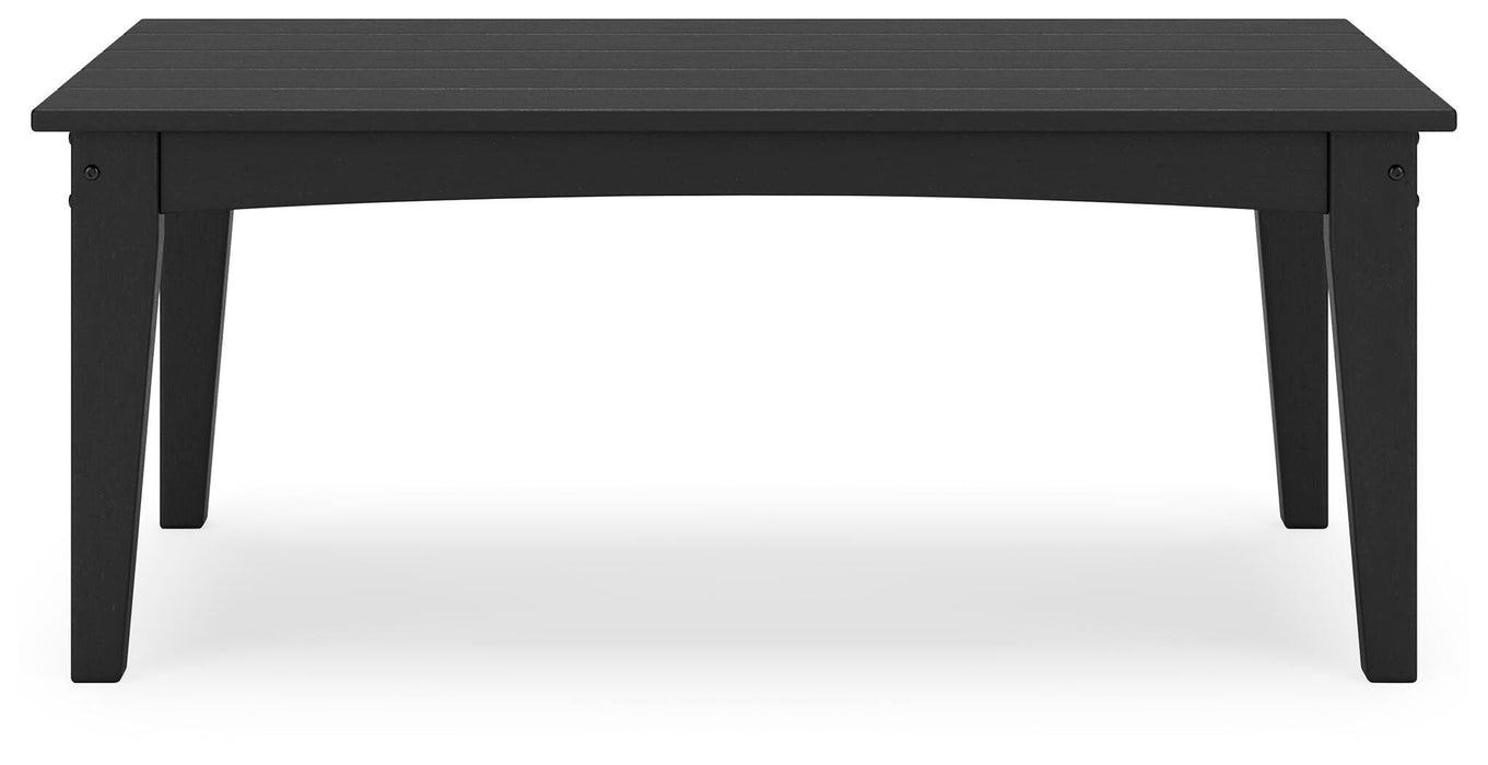 Hyland wave Outdoor Coffee Table - MI Hometown Furnishings (MI)*
