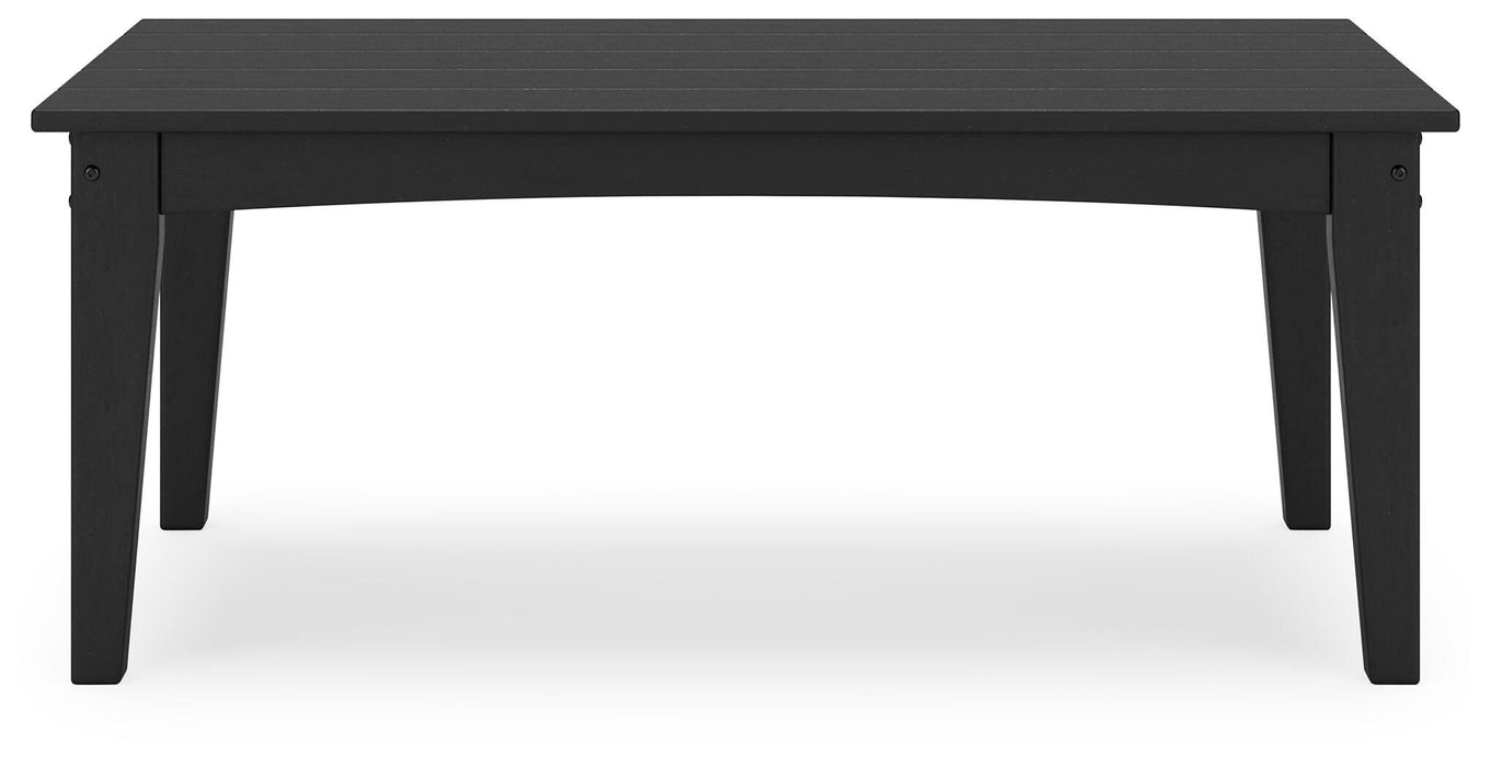 Hyland wave Outdoor Coffee Table - MI Hometown Furnishings (MI)*