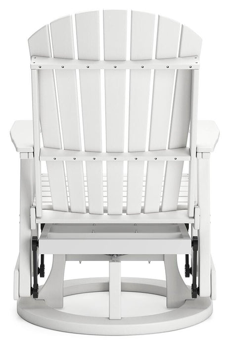 Hyland wave Outdoor Swivel Glider Chair - MI Hometown Furnishings (MI)*