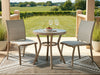 Mission Beach Outdoor Table and 2 Chairs - MI Hometown Furnishings (MI)*