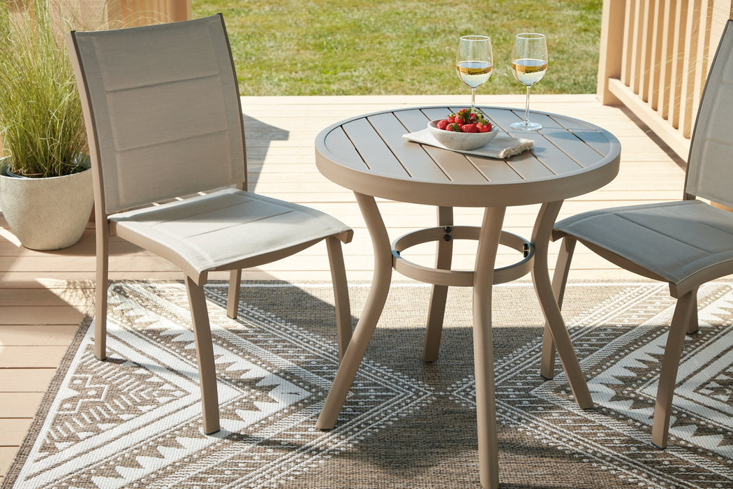 Mission Beach Outdoor Table and 2 Chairs - MI Hometown Furnishings (MI)*