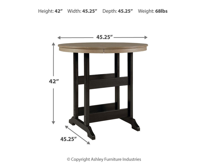 Fairen Trail Bar Table - MI Hometown Furnishings (MI)*
