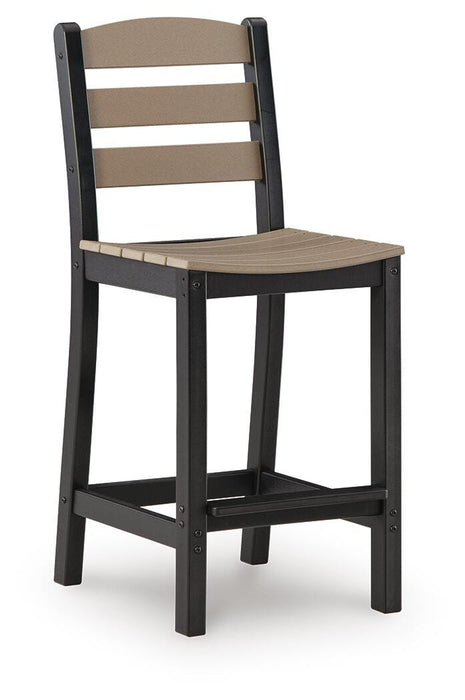 Shoreline Beach Outdoor Counter Table and 2 Barstools - MI Hometown Furnishings (MI)*