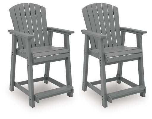 Sanctuary Beach Outdoor Counter Height Bar Stool (Set of 2) - MI Hometown Furnishings (MI)*